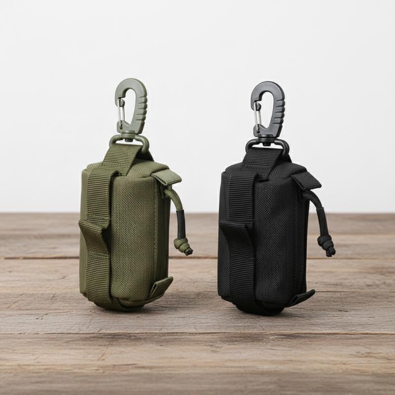 Edc Able Carry - Outdoor EDC-Tasche, Reißverschluss-Schlüsselkartenhalter, Kleine Werkzeugtasche, Tragbare