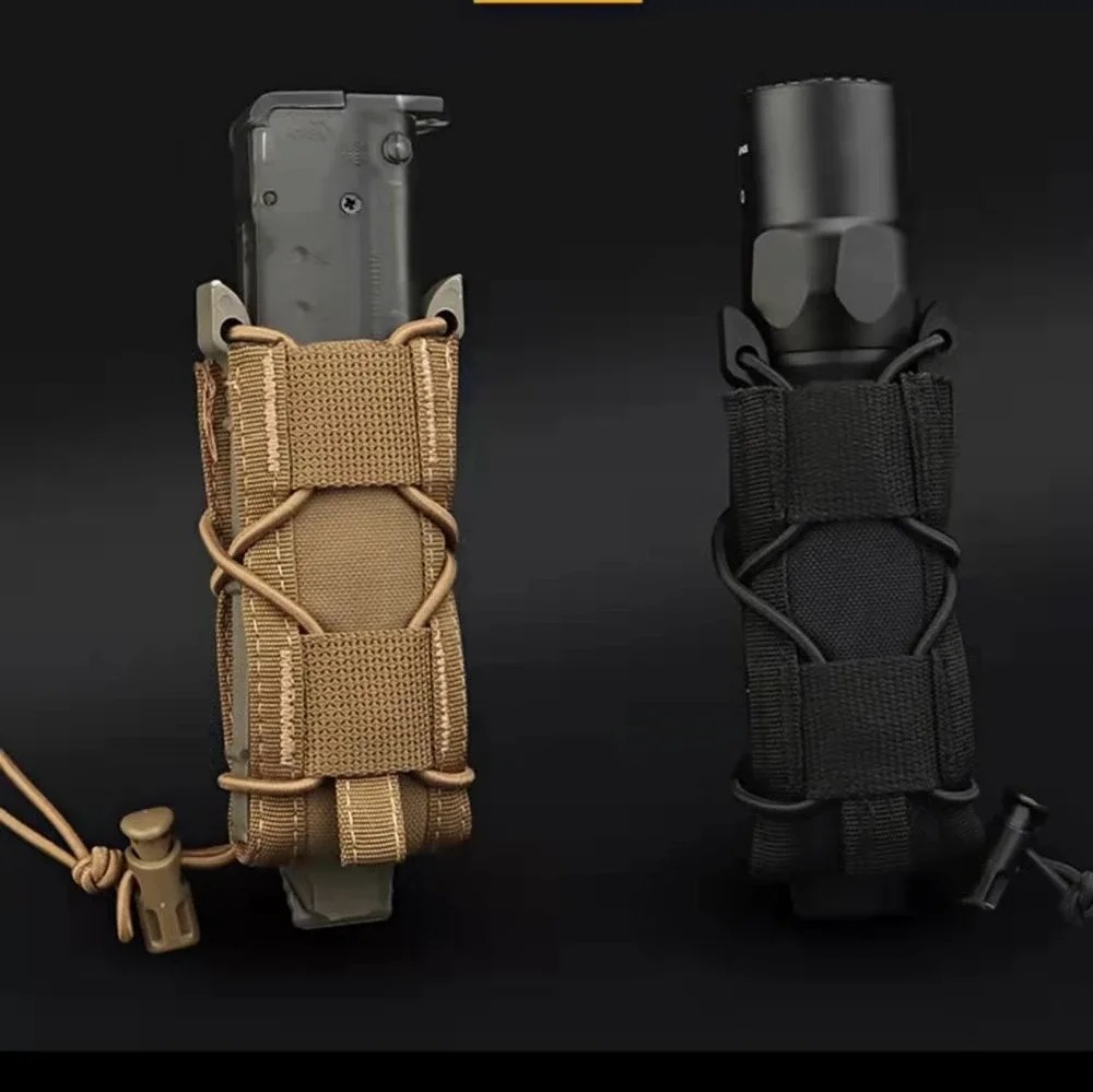 Edc Carry Holster - 9MM Pistole Einzel Magazin Tasche Molle