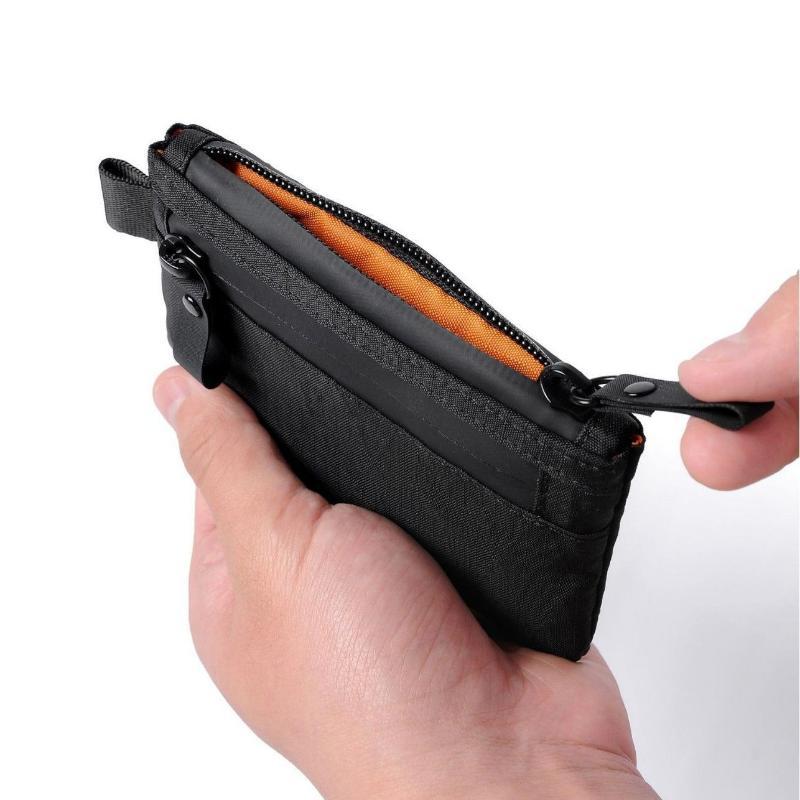 Edc Carry Card - Wasserdichte EDC-Utility-Tasche, RFID-Kartenhalter, Münzgeldbörse für Outdoor-Reisen,