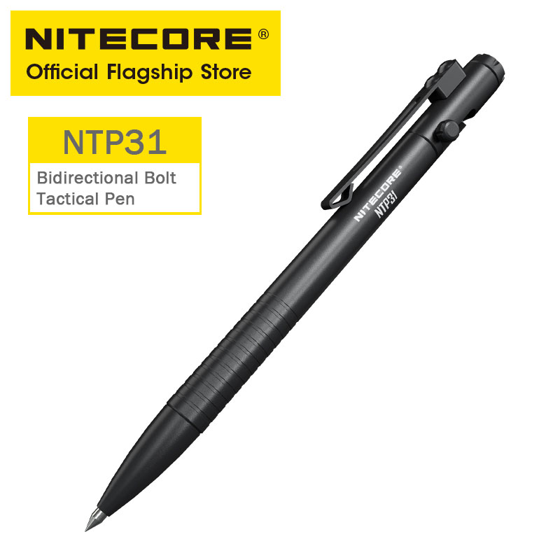 Pen Tactical Glass - Nitecore NTP31 CNC Bidirektionaler taktischer Stift