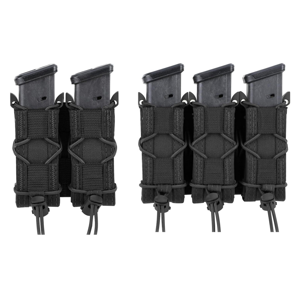 Edc Carry Holster - 9mm Pistole Double/Triple Stack Magazintasche Molle