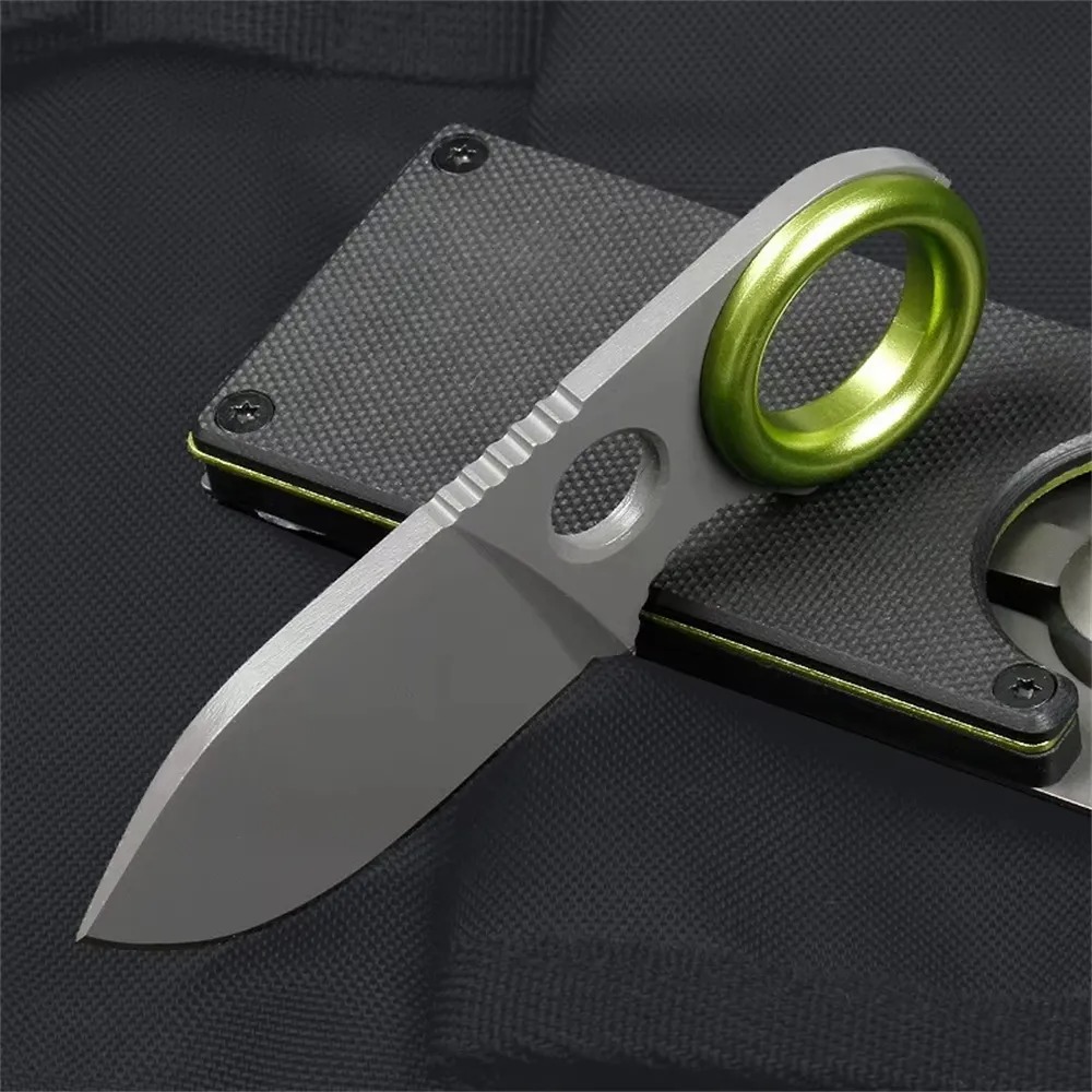 Mini-Ringmesser mit feststehen – Edc Pocket Carry Fixed Blade Bewertung und Preis