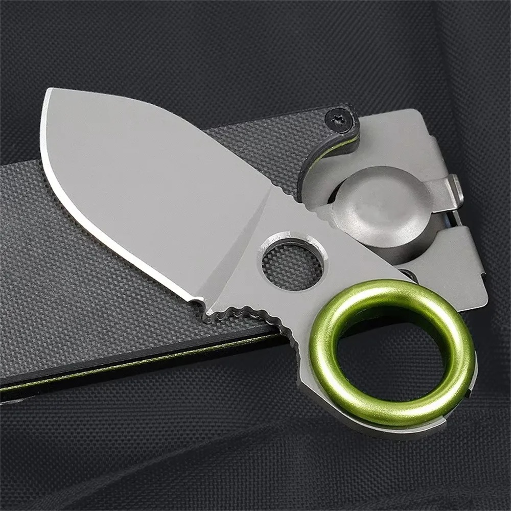 Mini EDC Ringmesser mit festst – Edc Pocket Carry Fixed Blade Bewertung und Preis