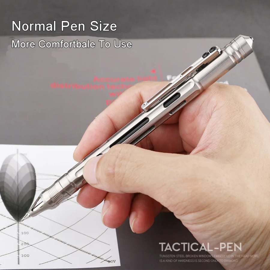 Titan 2-in-1 Taktischer Stift: – Pen Tactical Glass Bewertung und Preis