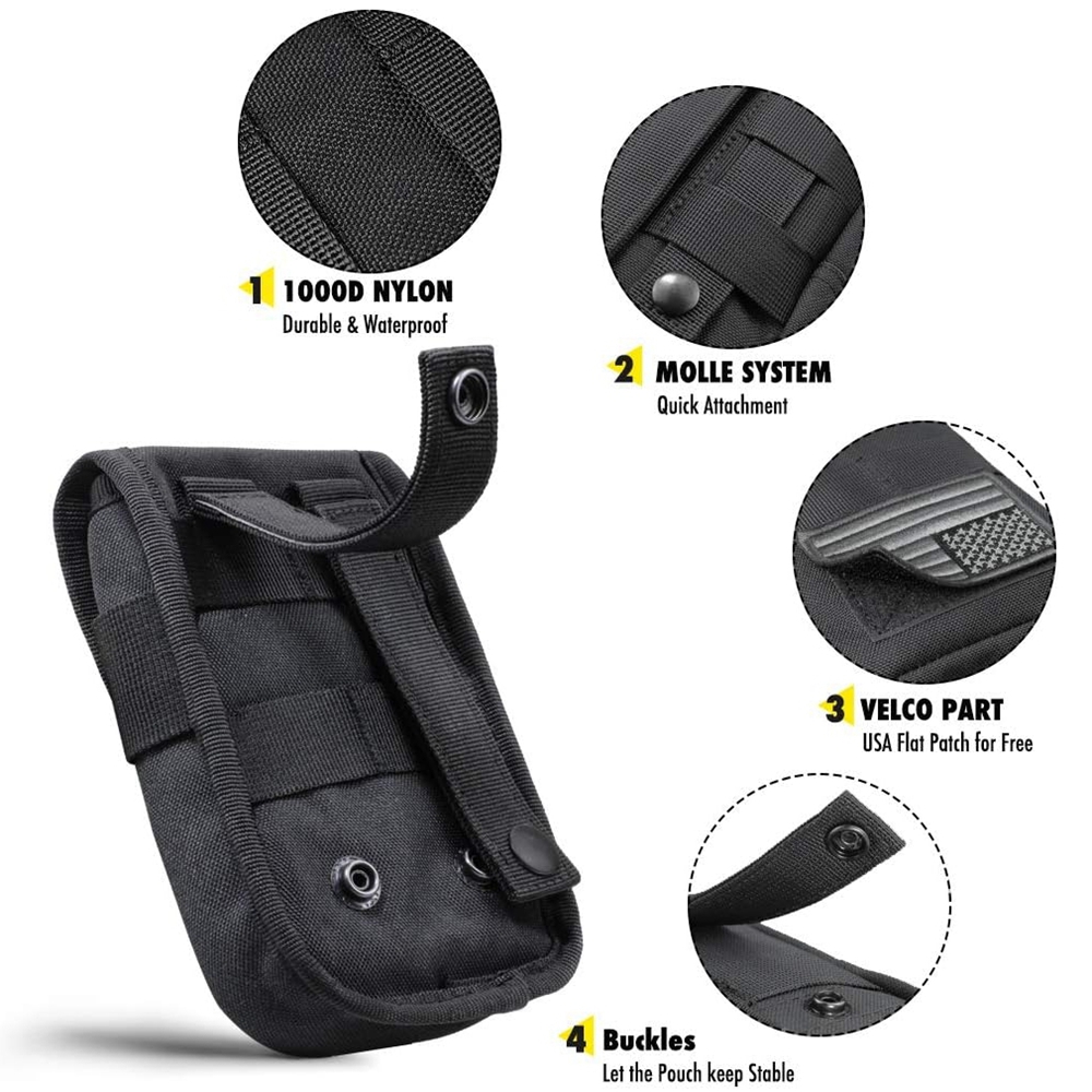 Taktische Handytasche Molle, S – Edc Carry Belt Pouch Bewertung und Preis