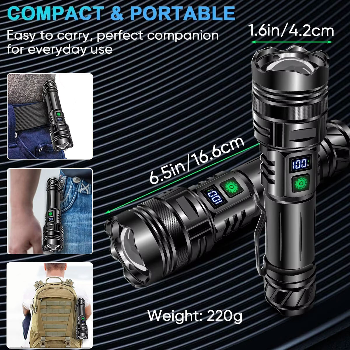 High Power LED Taschenlampe US – Edc Carry Pen Bewertung und Preis