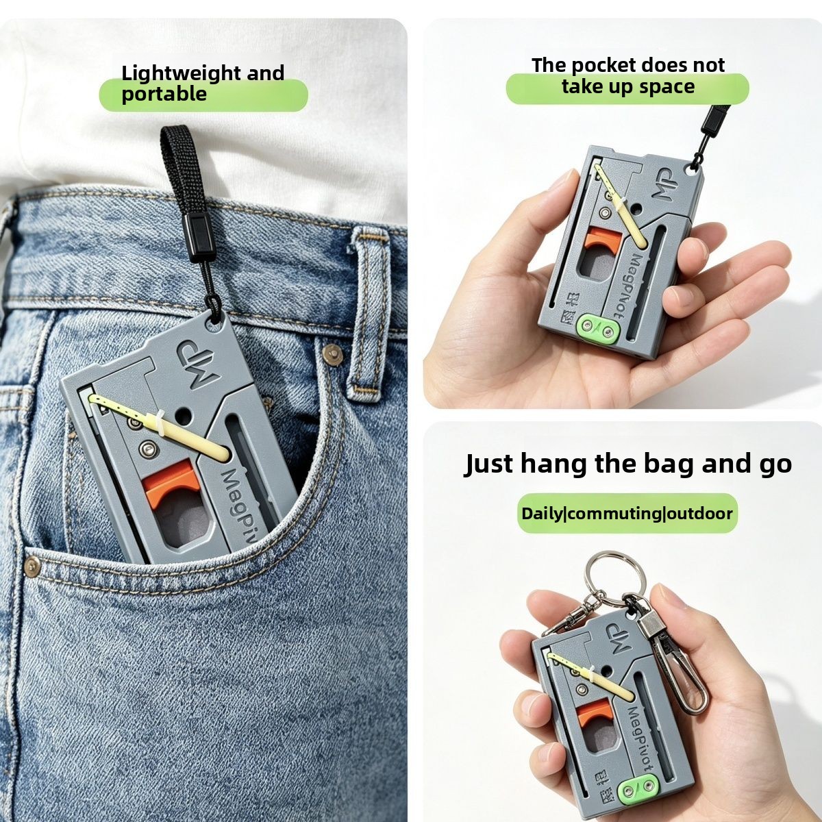 MagaPivot Karten-Schleuder Tra – Edc Carry Card Bewertung und Preis