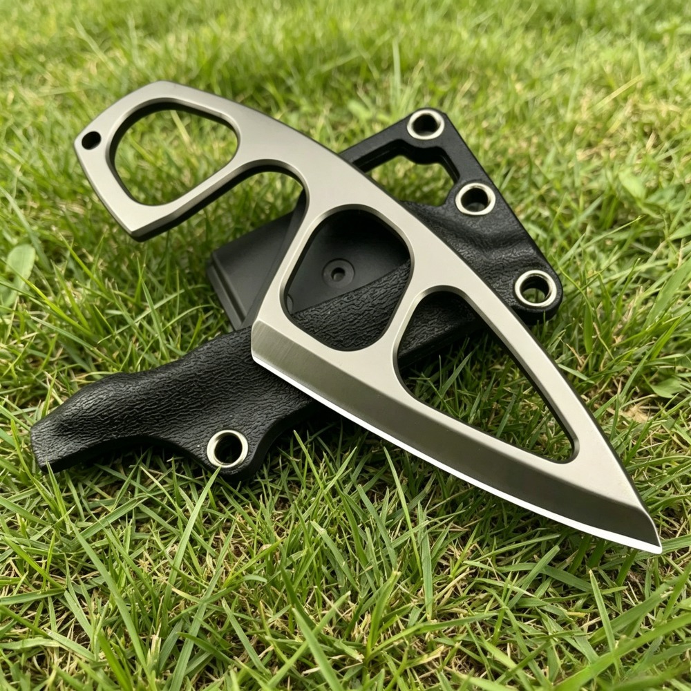 Hochhärte-Halsmesser mit 440C- – Edc Pocket Carry Fixed Blade Bewertung und Preis